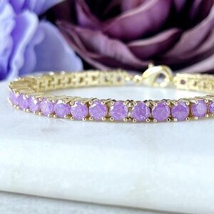 Park Lane The French Lilac Micro Impression Bracelet